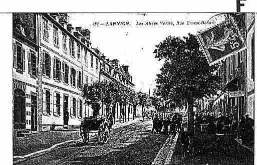 Ville de LANNION Carte postale ancienne